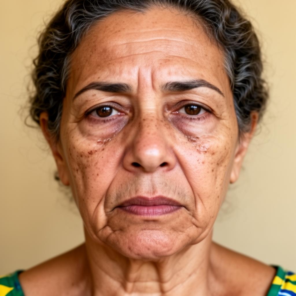 Marta — antes do uso do Skin Pause